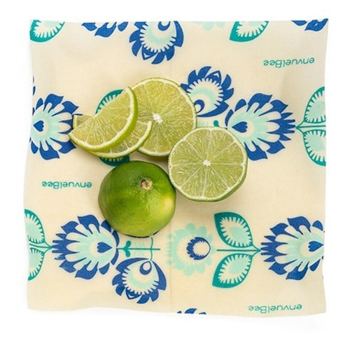 Imagen 1 de 4 de Envoltorios Reutilizables Envuelbee Pack 6 Small Azul