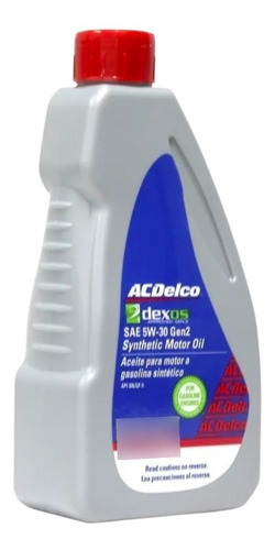 Aceite Acdelco 5w30 Sintetico Dexos 1 Litro