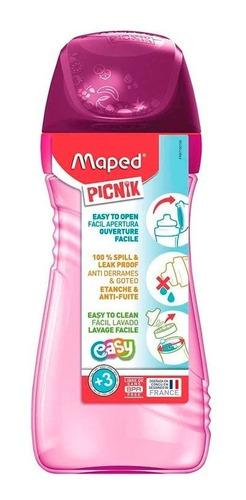 Botella Maped Picnik Origins 430ml Color Rosa 871501