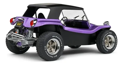 205-035 ソリド 1/18 バギー MEYERS MANX Miniatura Meyers Manx Buggy 1965 Roxo 1:18 Solido Cor Violeta