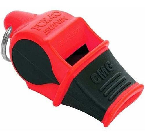 Silbato De Seguridad Fox 40 Sonik Blast Cmg Con Cordón Separ