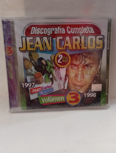 Discografía Completa Jean Carlos Cd Nuevo Sellado 