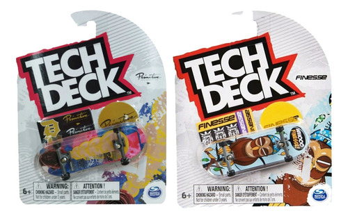Patinetas Tech Deck Pack Coleccionable Series Dedos Agua Negro