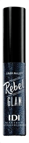 Idi Profesional Rebel Glam Liner Paillet 06 Paillet Noir Color Negro Efecto Glitter