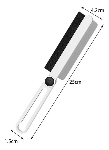 Cepillo Para Grietas 2 En 1, Limpiador Para Puerta De Ducha,