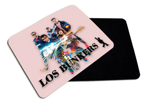 Mouse Pad Los Bunkers - Banda Chilena - Estampaking