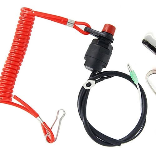 Motor De Barco Motor Kill Stop Switch Cordón De Seguridad
