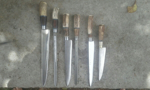 Imagen 3 de 10 de Excelente Juego De Cuchillo Y Chaira Criollo