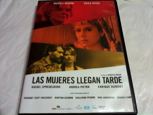 Las Mujeres Llegan Tarde-dvd-marilu Marini-erica Rivas-