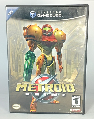 Metroid Prime -completo Manual Y Folletos Nintendo Gamecube