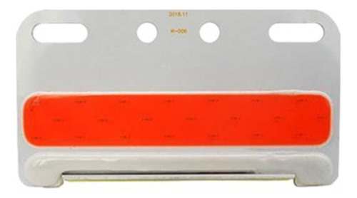 4 Luz Led De Posición Lateral De 24v/impermeable/base De