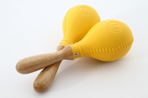 Maracas Profesional Lp Plastico Amarillo Lp281 Inmedi