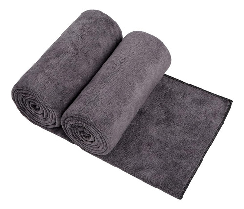 Orighty Bath Towel Set Pack De 2 - Soft Feel Grey Bath Towel