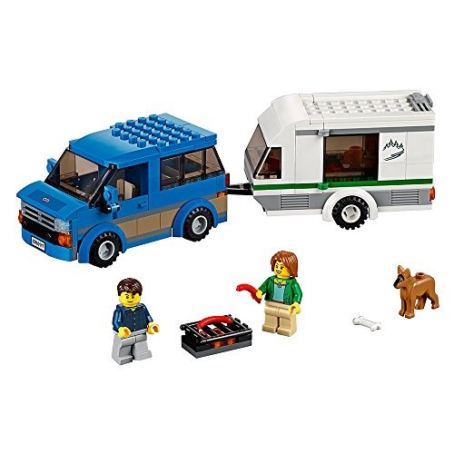 Lego City Great Vehicles Van - Caravan 60117 Building Toy