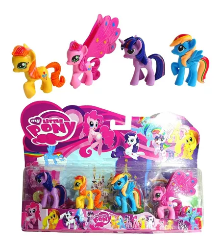 My Little Pony Com 4 Personagens