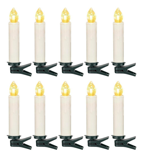 Velas Led, Decoración Navideña, Velas Falsas Sin Llama,