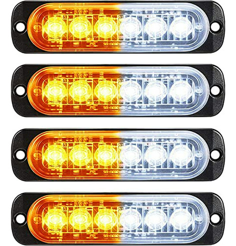 Luces Led De Emergencia Para Vehículos - 4 Piezas.