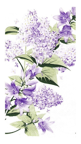 Imagen 3 de 4 de Servilletas Decoupage Set Lilas Y Hortensias