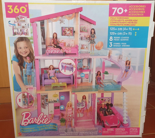 Barbie Dreamhouse 360 Completa Con Accesorio (oportunidad)