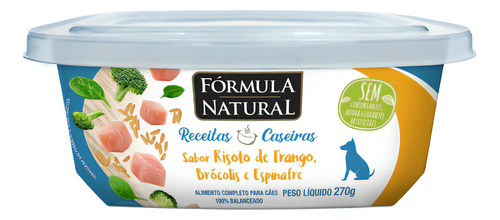 Formula Natural Receitas Caseiras Risoto De Frango 270g An