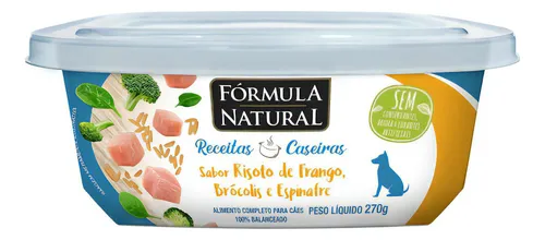 Formula Natural Receitas Caseiras Risoto De Frango 270g An