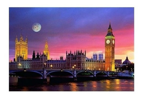 Puzzle Parlamento Londres 1000 Pz Glow Tomax 