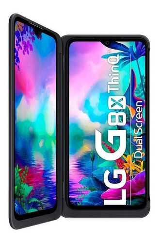 Smartphone LG G8x Thinq 128gb Preto Octa-core - Tela Dupla
