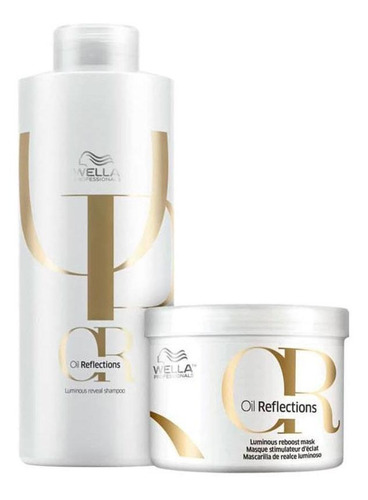 Kit Shampoo E Máscara Oil Reflections Wella