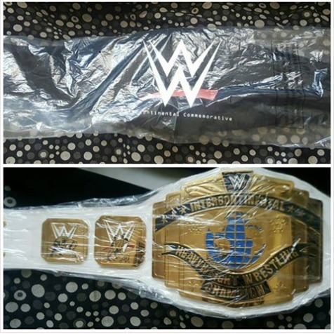 Cinturon Wwe Intercontinental Conmemorativo Original Seña 