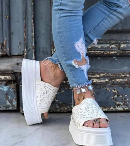 Zapatos plataforma alta mujer sale