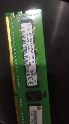 Imagem 1 de 1 de Memoria Ram Pc4 8gb Para Servidor Sk Hynix