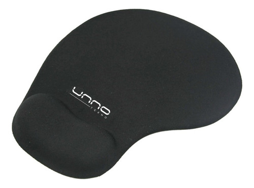 Mouse Pad Con Gel Unno Mp6001bk Antideslizante 229x190mm