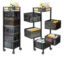 Comprar Carro Organizador Ruedas Organizador De Verduras 5niveles 94cm Organizador De Frutas Estante Organizador De Tapa Carro De Almacenamiento Estante Extraíble Carro De Almacenamiento Pasteleriacl