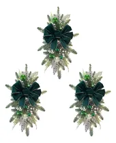 Comprar 3 Guirnaldas Navideñas For Escaleras, Puertas O Chimeneas