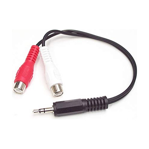 Cables Rca - **** 6in Stereo Audio Y-cable - 3.5mm Male To 2