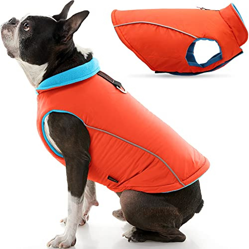 Gooby Chaleco Deportivo Con Forro Polar Para Perros Con Forr