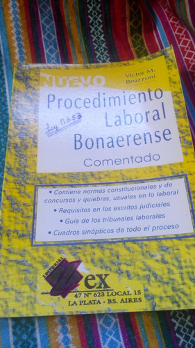 Procedimiento Laboral Bonaerense Comentado Bruzzoni C63