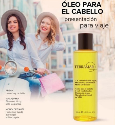 Set Terramar Mascarilla 200g + Oleo 120ml + Oleo De Viaje