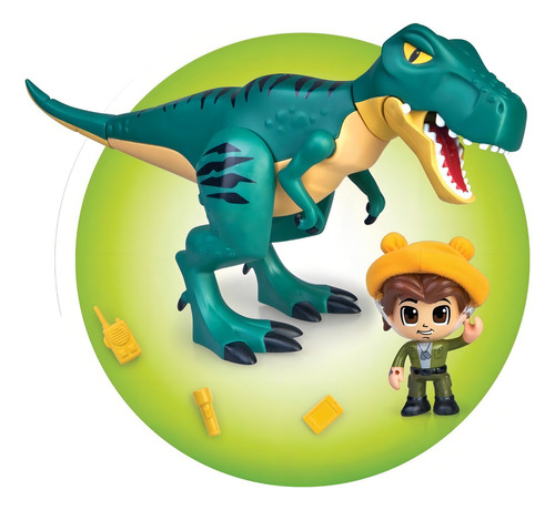 Pinypon Action Diki Duki Dariel Con Trex
