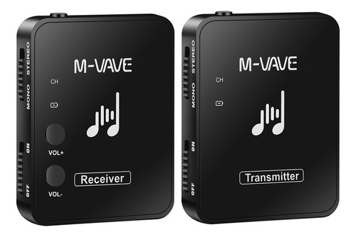 M-vave Wp-10 2.4ghz Transmisión De Monitor De Auriculares In