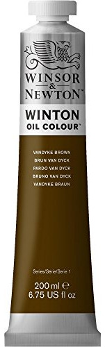 Pintura Al Oleo Winsor & Newton Winton 200ml Vandyke Brown