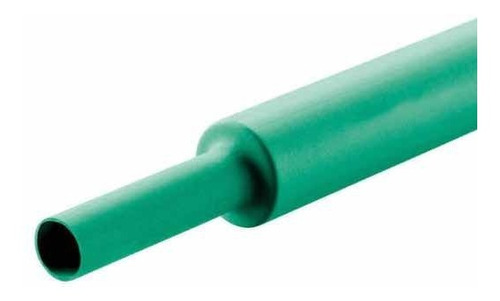 Espaguete/tubo Termo Retrátil Isolamento 8mm Verde 5 Metros
