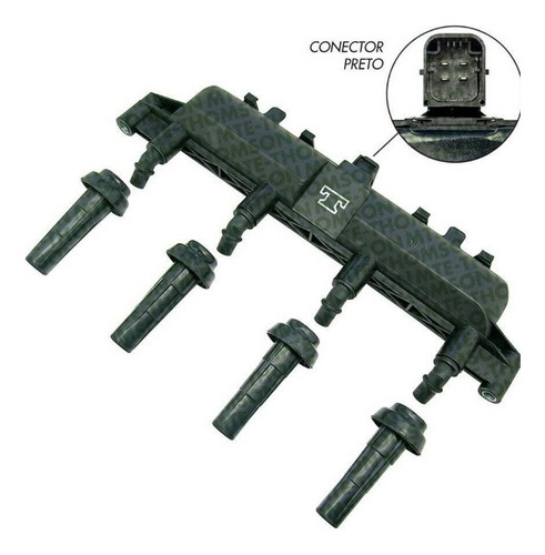 Bobina De Encendido Peugeot 206 1.4l 4cil 2002 - 2003 Mte