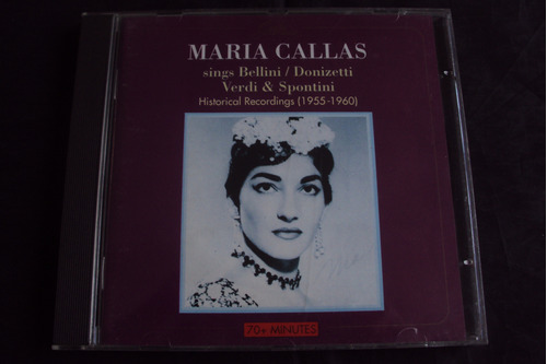 Cd Musica - Maria Callas - Historical Recording