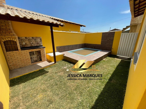 Imagem 9 de 12 de Casa 2 Quartos, Área Gourmet E Piscina Em Unamar - Jmc.107
