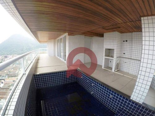 Imagem 17 de 30 de Apartamento Com 4 Dormitórios À Venda, 205 M² Por R$ 1.875.400,00 - Canto Do Forte - Praia Grande/sp - Ap2515