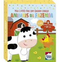 Comprar Libro Meu Livro Box Com Quebra Cabeça Animais Da Fazenda De