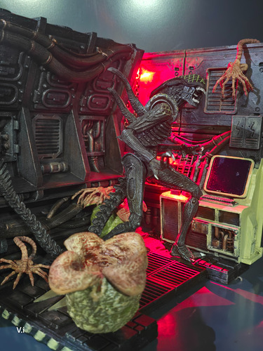 Maqueta Alien Para Neca O Figuras Similares. Escala 1/10