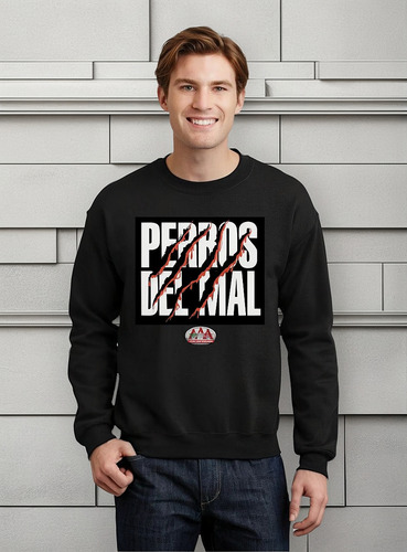 Sudadera Para Hombre Lucha Libre Aaa Perros Del Mal
