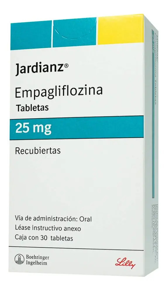 Jardianz Tabletas 25 Mg, 30 Tabletas